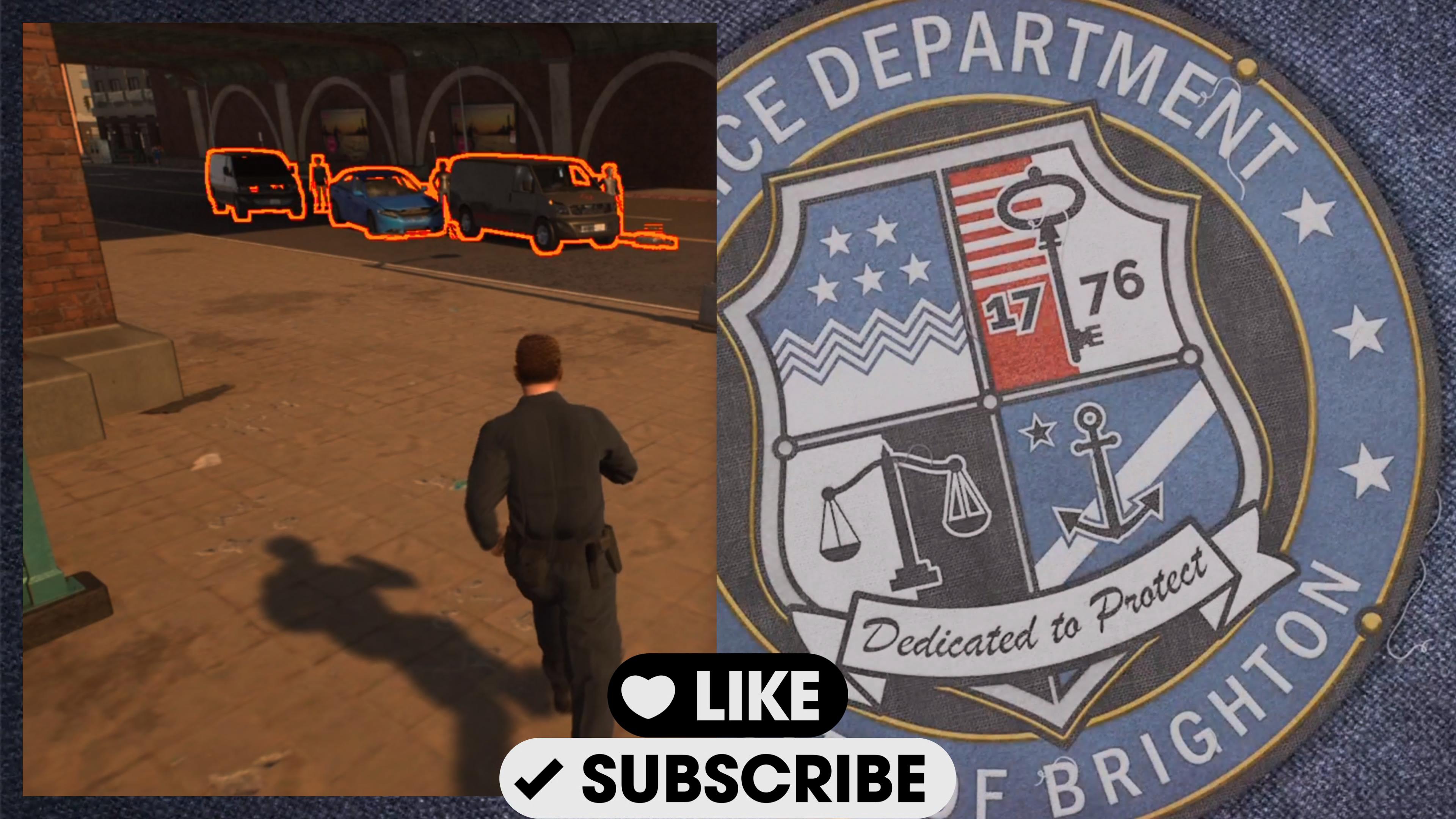 ОЧЕНЬ СЕРЬЁЗНОЕ ДТП в МОЮ СМЕНУ😱! (Police Simulator: Patrol Officers #3) смотреть онлайн