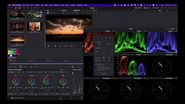 DaVinci Resolve Internal Scopes Setup Tutorial