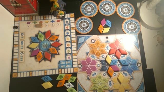 Примеры ходов в azul летний дворец (с объяснениями). Настольная игра азул. смотреть онлайн