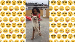 Saturn playing with her Lolet at home