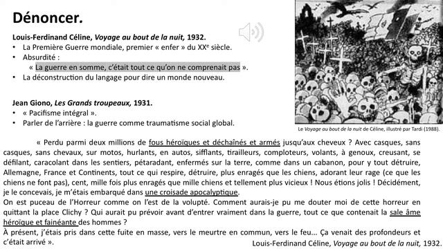 19.1 La Première guerre mondiale dans la littérature смотреть онлайн
