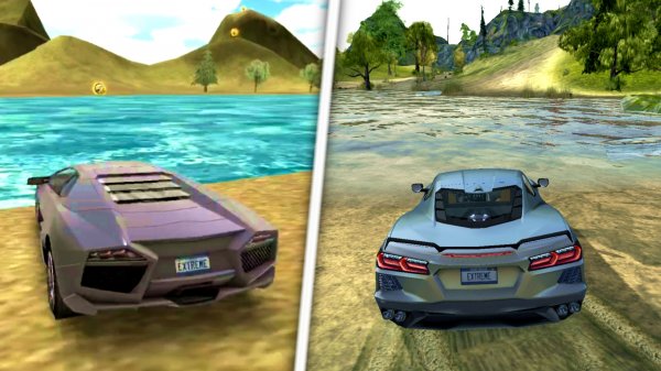 ЭВОЛЮЦИЯ ИГРЫ EXTREME CAR DRIVING SIMULATOR