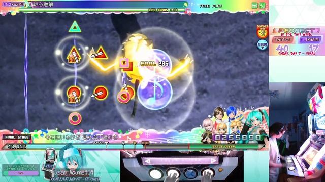 | ARCADE CABINET| Meltdown 炉心融解 | Project DIVA Arcade Future Tone | EX EXTREME PERFECT | смотреть онлайн