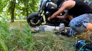 🔴МотоВлог: Как я это делаю? Замена масла на Yamaha DragStar 400 или 650 #motohwd