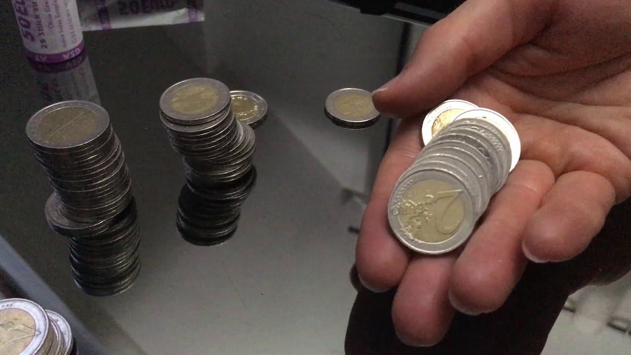 Перебор 2 евро роллов в Австрии - поиск редких юбилейных монет. смотреть онлайн