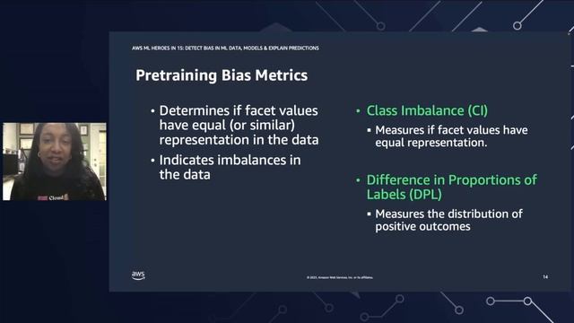 AWS ML Heroes in 15: Detect Bias in ML Data, Models & Explain Predictions - AWS Online Tech Talks смотреть онлайн