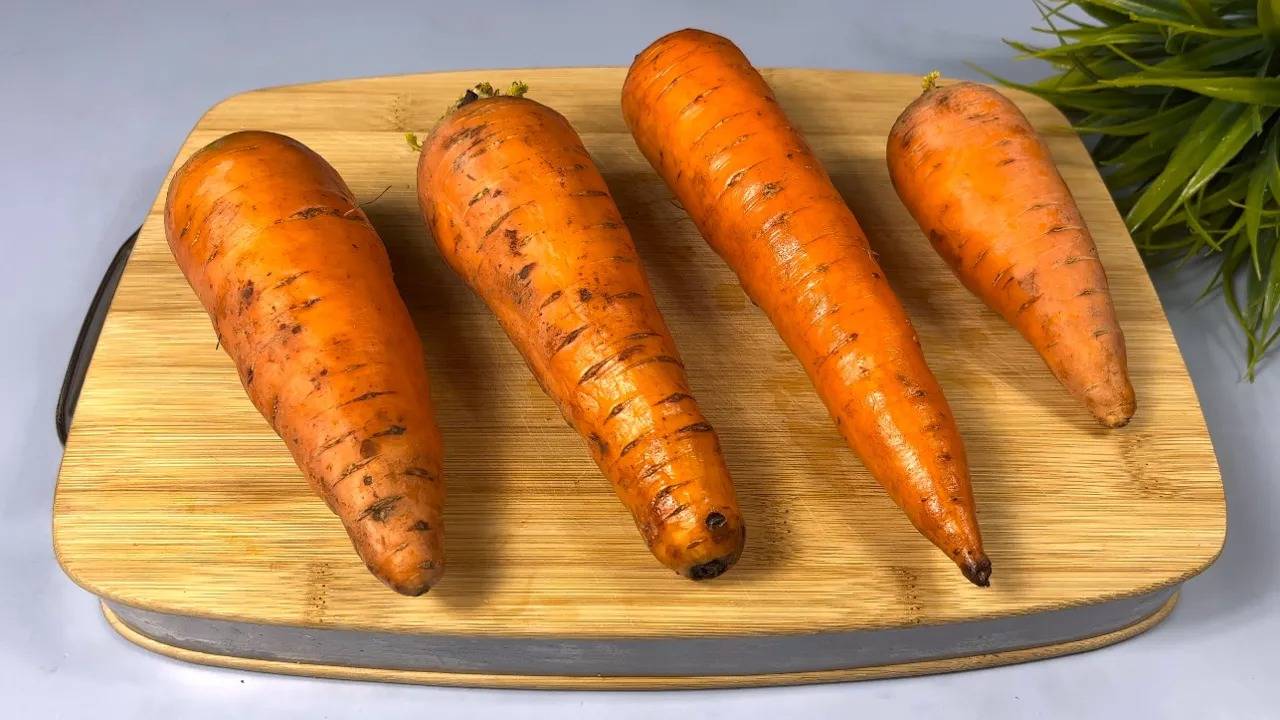 Рецепт времен ПЕРЕСТРОЙКИ! Получается НЕДОРОГО, а по вкусу БЕСПОДОБНО! Вкуснятина из МОРКОВИ! смотреть онлайн