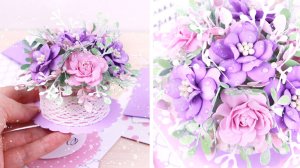 Как я  делаю шикарный букетик из фоамирана💐 Цветочная композиция своими руками. DIY