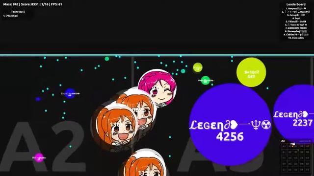 Agar.io - Win/Fail Compilation #1 смотреть онлайн