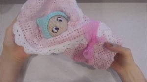 Игрушка амигуруми. Пупсик (малыш) крючком (Сrochet baby).