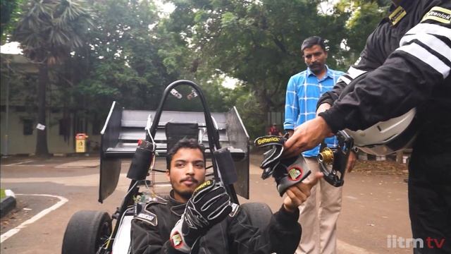 Electric Formular Car from Team Raftar, IIT Madras - Demo Video смотреть онлайн