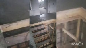 Заливка бетона.