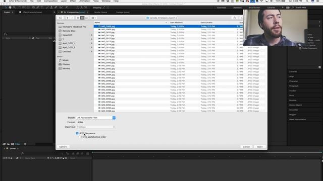 How To Edit A Timelapse Using Lightroom After Effects or Premiere. смотреть онлайн