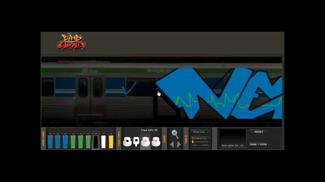 Neon Bomb The World Graffiti