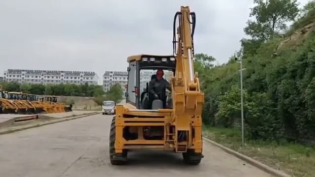 Экскаватор Погрузчик Leist Gross LG 788 смотреть онлайн