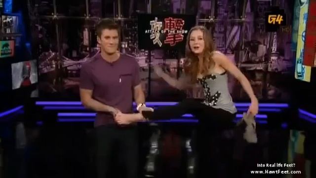 Candace Bailey Feet Tickling.