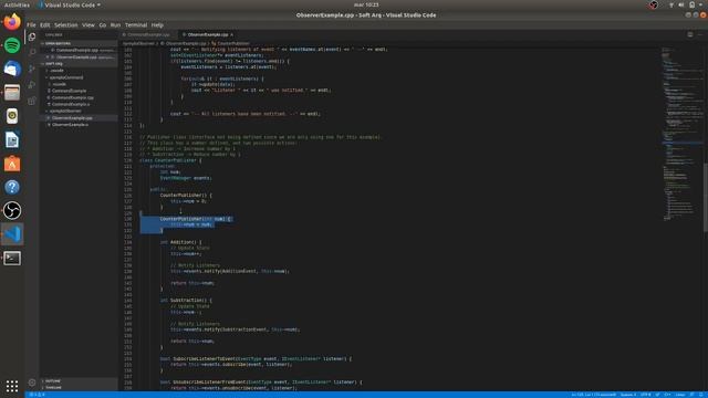 Implementacion de Observer Design Pattern en C++ смотреть онлайн