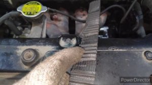 хендай Санта фе 2.4 замена ремня грм, порвался грм Клапа встретились с поршнями 2.4 hyundai santa f