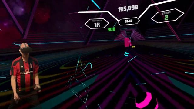 Playing DotA by Basshunter in Synth Riders on my Oculus Quest смотреть онлайн