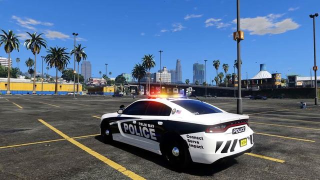 2015 Dodge Charger "Palm Bay Police Department" (REL/GTAV) смотреть онлайн