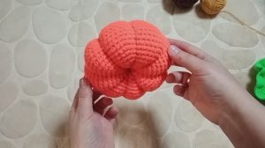 Связать тыкву крючком