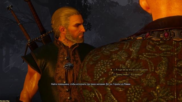 The Witcher 3-Каменные сердца ➤ Three wishes(Три желания) №5 смотреть онлайн
