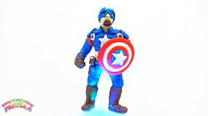 КАПИТАН АМЕРИКА из Пластилина