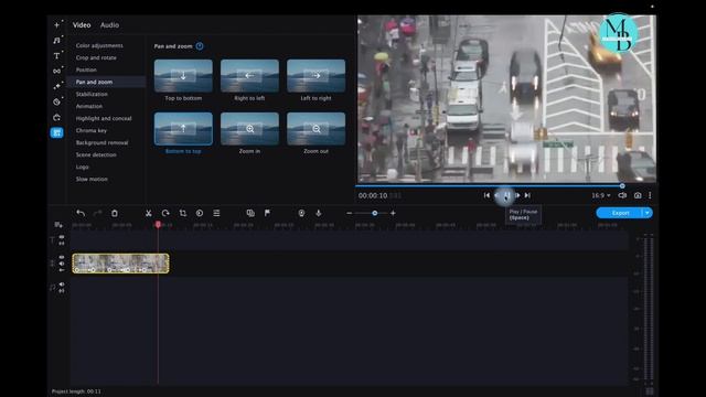 How to Use Movavi Pan and zoom смотреть онлайн