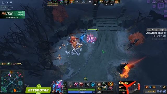 Nexus, Dread & Co в Dota 2 - Попытка раннего пуша и Игорь повелитель рапир на Weaver смотреть онлайн