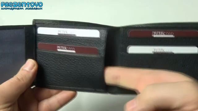 Портмоне мужское Petek 179-46D-01 черный