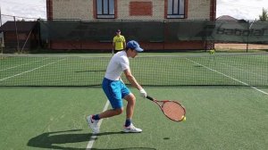 ТОП-упражнение для ударов с лёта для игроков до 4.0 NTRP