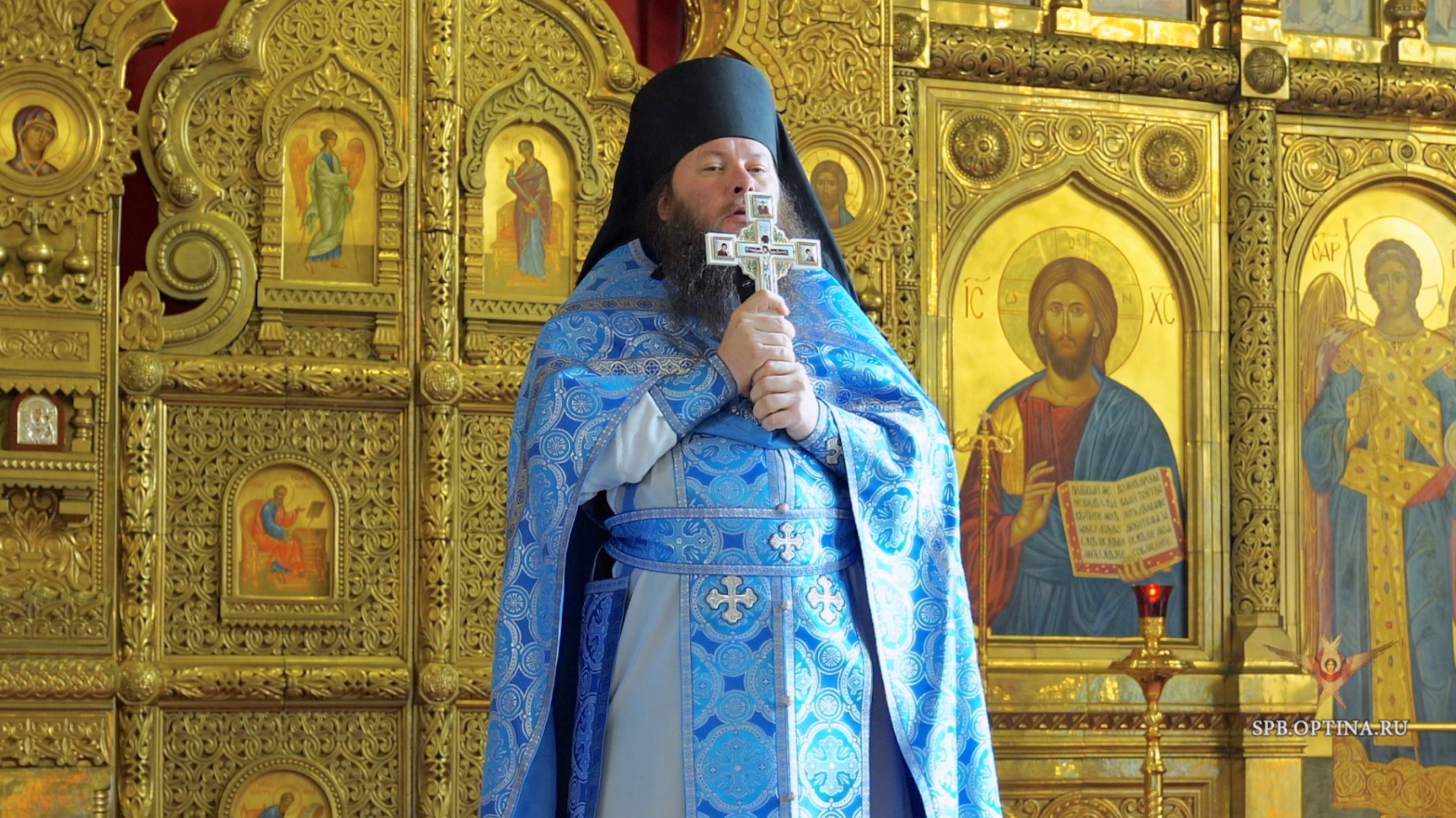 Проповедь на Благовещение Пресвятой Богородицы | Иеромонах Амвросий (Пархетов) | 07.04.2025 г. смотреть онлайн