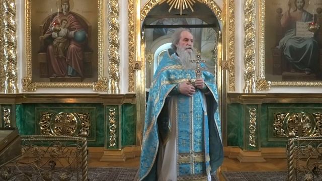 Проповедь отца Павла. Благовещение Пресвятой Богородицы. 07.04.25 смотреть онлайн