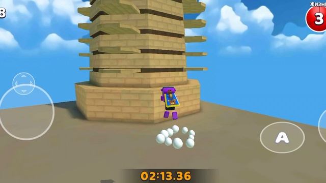 как пройти паркур и получить большого золотого медведя в супер беар адвечер