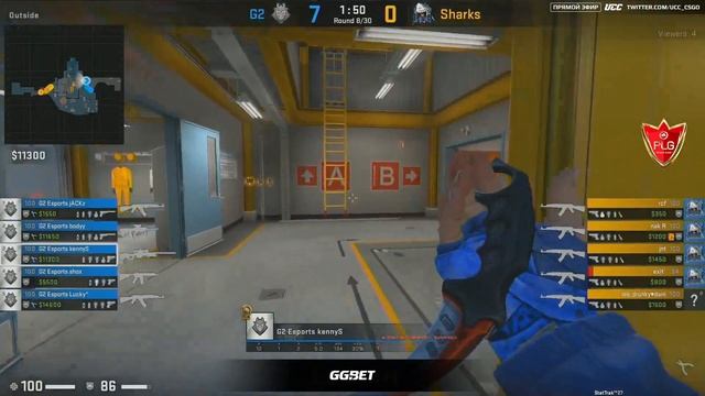 (RU) PLG Grand Slam 2018 | G2 vs Sharks | map 3 | @Cyberfocus & @Norov_UCC смотреть онлайн