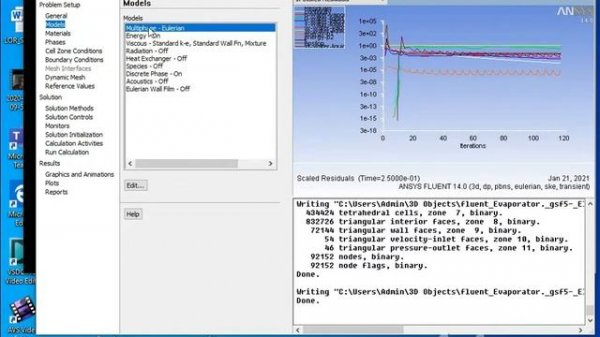 Ansys Fluent Eulerian Multi phase Model Tutorial Part 2