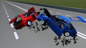 Simple car crash demo-Прохождение-1 часть-геймплей-Stream-Стрим.