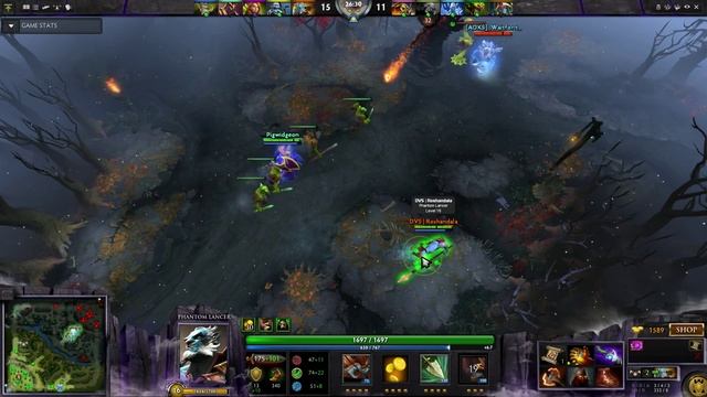 Ability Draft Dota 2 | 6 Slotted Greevil's Greed Phantom Lancer смотреть онлайн