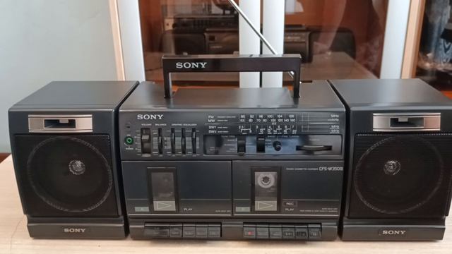 SONY CFD W350S миниобзор и демонстрация работы аппарата от 07.04.2025