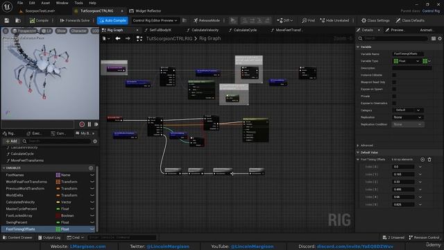 Control Rig для Unreal Engine 5.3.2 - Полное руководство с нуля - часть 1 смотреть онлайн