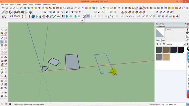 how to created line to polygon in sketchup смотреть онлайн