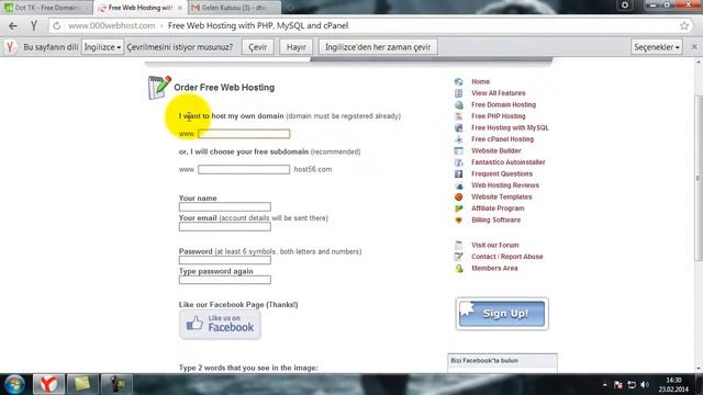 Tk Domain Alma ve Hosta Yönlendirme смотреть онлайн