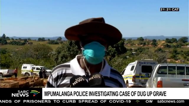 Mpumalanga police investigating case where a grave was dug up смотреть онлайн