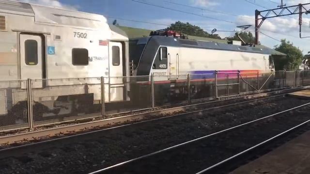 NJT Evening Rush action at Highland Ave with tons of multilevels!! 8/31/17 смотреть онлайн