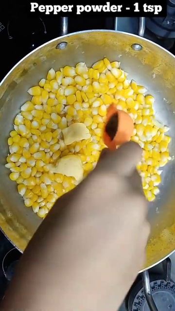 Sweet corn chat | Butter sweet corn | #shorts смотреть онлайн