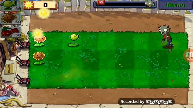 Начинаю прохождение игры растения против зомби 1 [1] смотреть онлайн