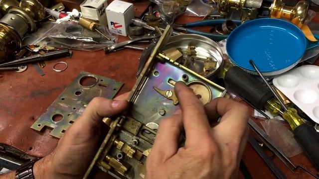 Baldwin 6320 Mortise Lock disassembly & helpful reassembly tips смотреть онлайн