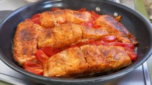 Как Приготовить Красную Рыбу в Сливочном Соусе, Пальчики Оближешь!