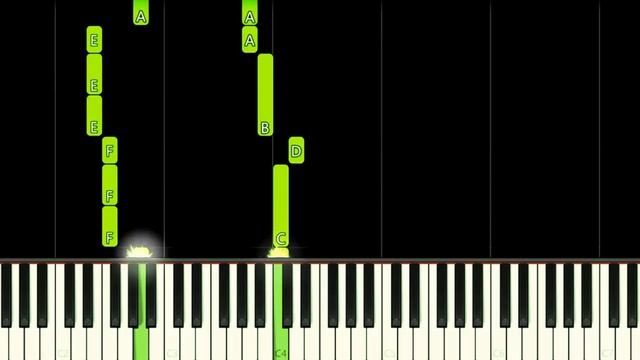 NOBODY LIKE U | TURNING RED - EASY Piano Tutorial смотреть онлайн
