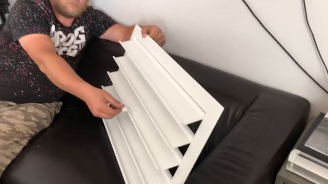 Регулируемая наружная вентиляционная решетка РЭД-РК80 смотреть онлайн